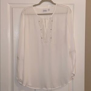 White tunic top 